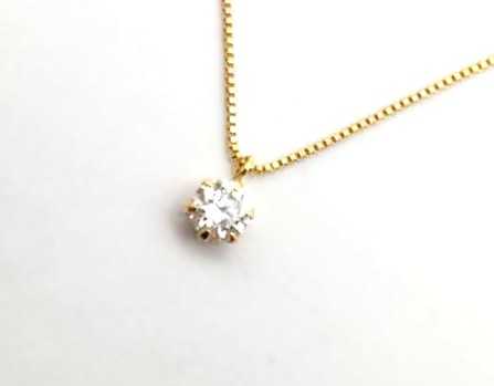 ダイヤモンド買取 K18 ネックレス